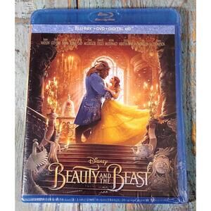 Beauty and the Beast Blu-ray + DVD +‎ Digital HD